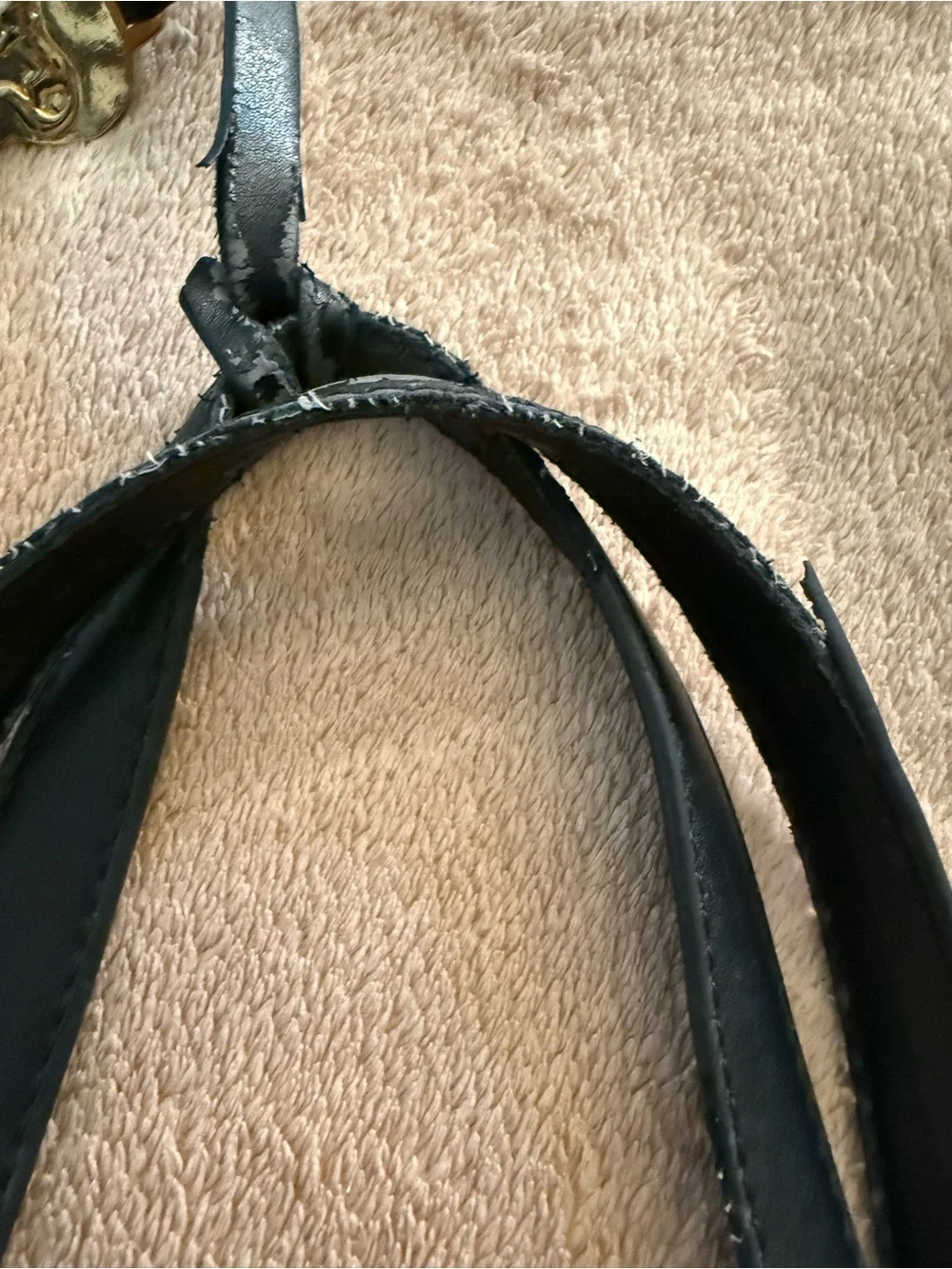 Tartan Plaid Black Tote Bag with Tassel